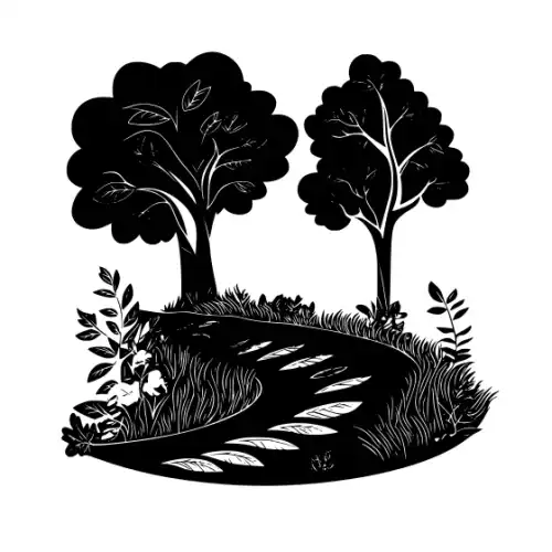 Autumn Leaves Silhouette SVG Design | SVG Files for Cricut & Print