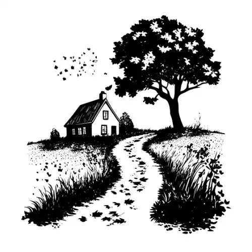 Autumn Leaves Silhouette SVG Design | SVG Files for Cricut & Print