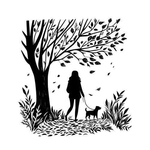 Autumn Leaves Silhouette SVG Design | SVG Files for Cricut & Print