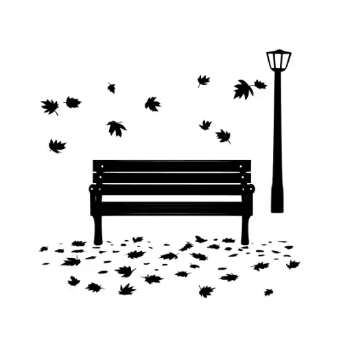 Autumn Leaves Silhouette SVG Design | SVG Files for Cricut & Print