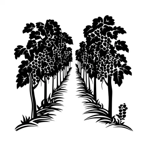 Autumn Leaves Silhouette SVG Design | SVG Files for Cricut & Print