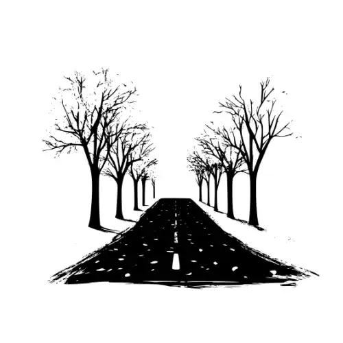 Autumn Leaves Silhouette SVG Design | SVG Files for Cricut & Print