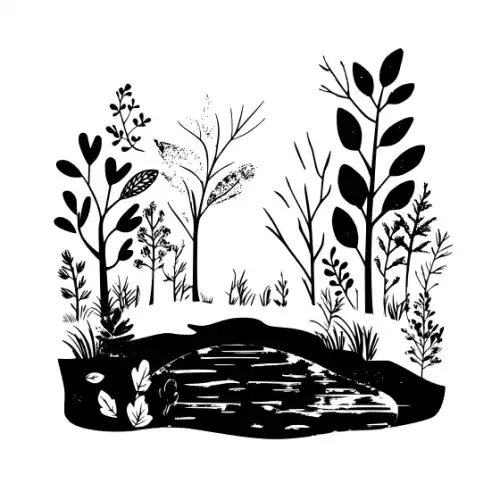 Autumn Leaves Silhouette SVG Design | SVG Files for Cricut & Print