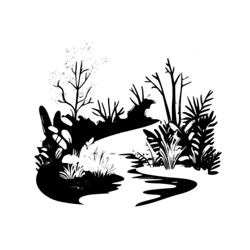 Autumn Leaves Silhouette SVG Design | SVG Files for Cricut & Print