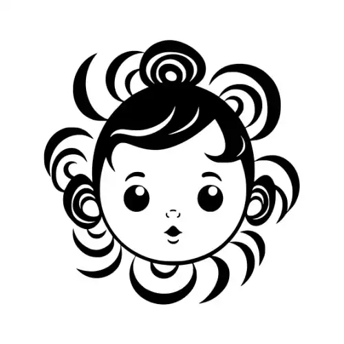 Baby Silhouette SVG Design | SVG Files for Cricut & Print