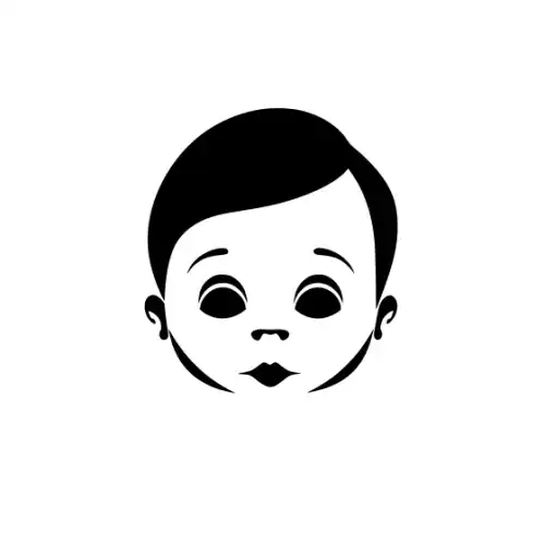 Baby Silhouette SVG Design | SVG Files for Cricut & Print