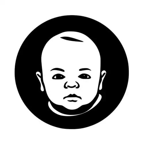 Baby Silhouette SVG Design | SVG Files for Cricut & Print