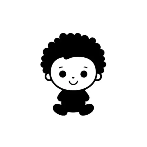 Baby Silhouette SVG Design | SVG Files for Cricut & Print