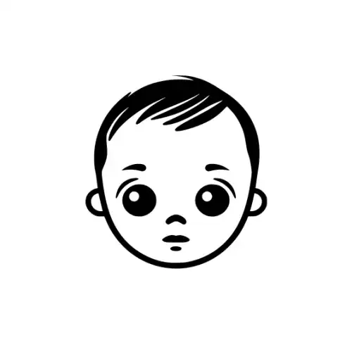 Baby Silhouette SVG Design | SVG Files for Cricut & Print