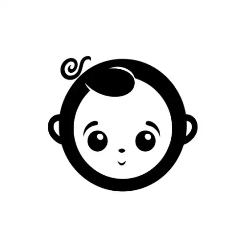 Baby Silhouette SVG Design | SVG Files for Cricut & Print