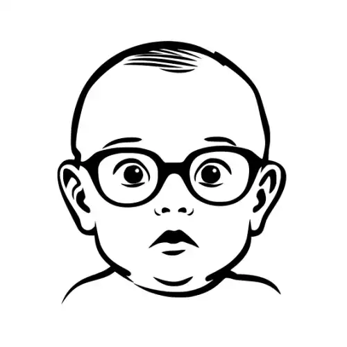 Baby Silhouette SVG Design | SVG Files for Cricut & Print