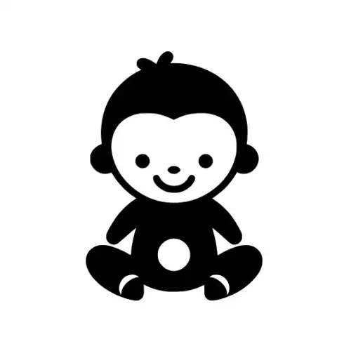 Baby Silhouette SVG Design | SVG Files for Cricut & Print