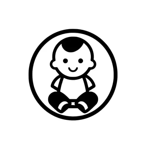 Baby Silhouette SVG Design | SVG Files for Cricut & Print