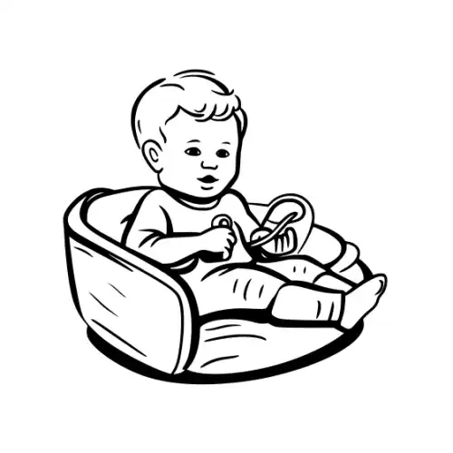 Baby Silhouette SVG Design | SVG Files for Cricut & Print