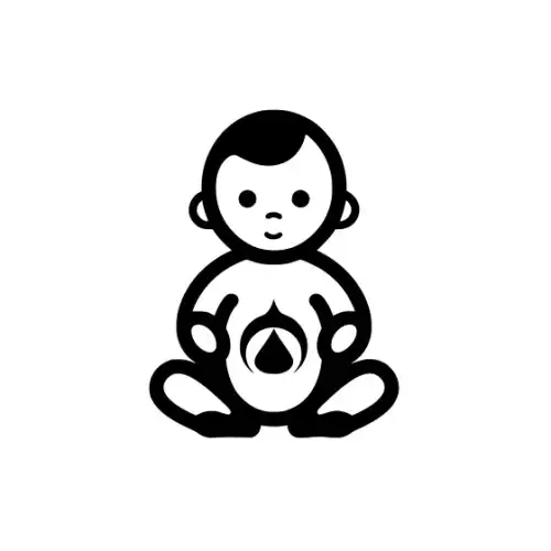 Baby Silhouette SVG Design | SVG Files for Cricut & Print