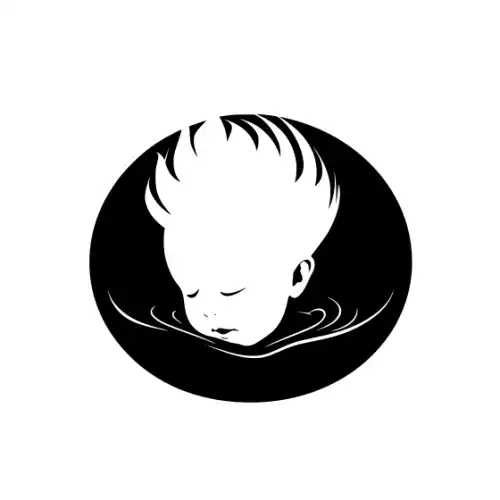 Baby Silhouette SVG Design | SVG Files for Cricut & Print