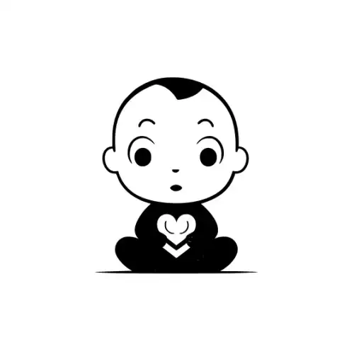 Baby Silhouette SVG Design | SVG Files for Cricut & Print