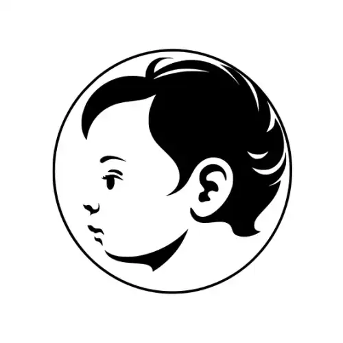 Baby Silhouette SVG Design | SVG Files for Cricut & Print