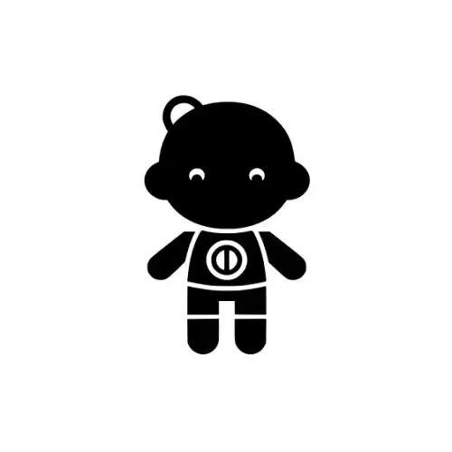 Baby Silhouette SVG Design | SVG Files for Cricut & Print