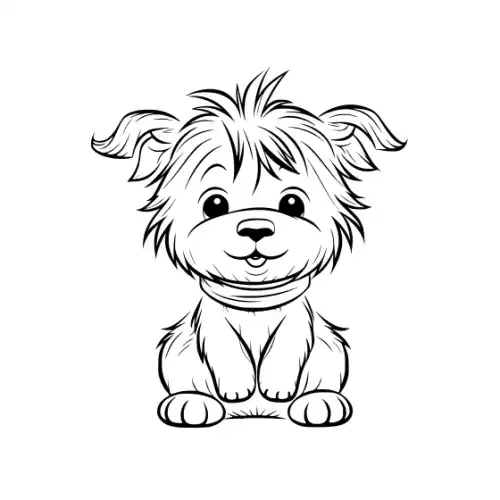 Baby Highland Cow Silhouette SVG Design | SVG Files for Cricut & Print