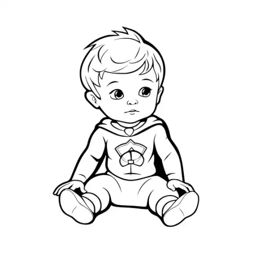 Baby Spiderman Silhouette SVG Design | SVG Files for Cricut & Print