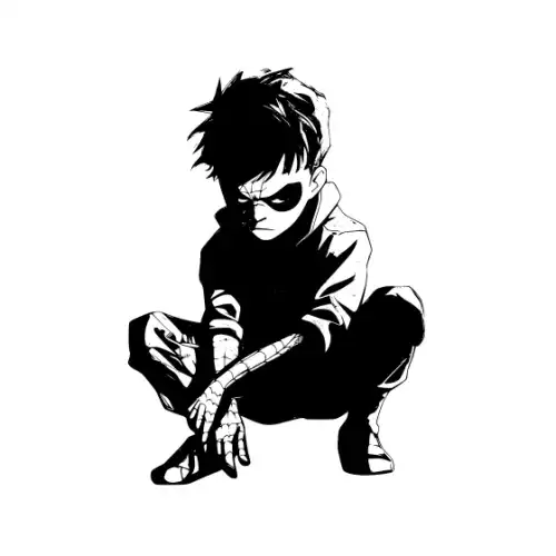 Baby Spiderman Silhouette SVG Design | SVG Files for Cricut & Print